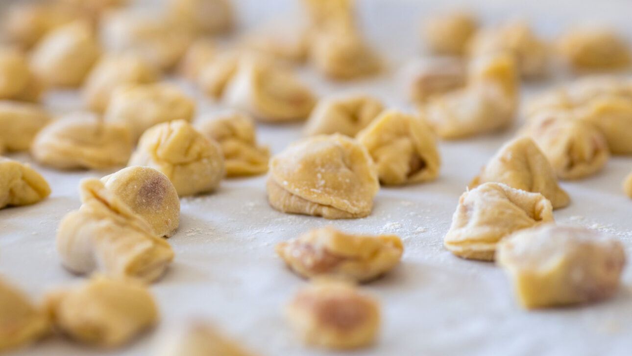 morsles of food sitting on parchment paper.